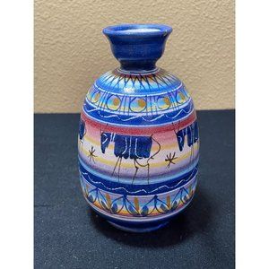 Vintage Ceramic Vase by Luigi D'amore For Vietri 1970s